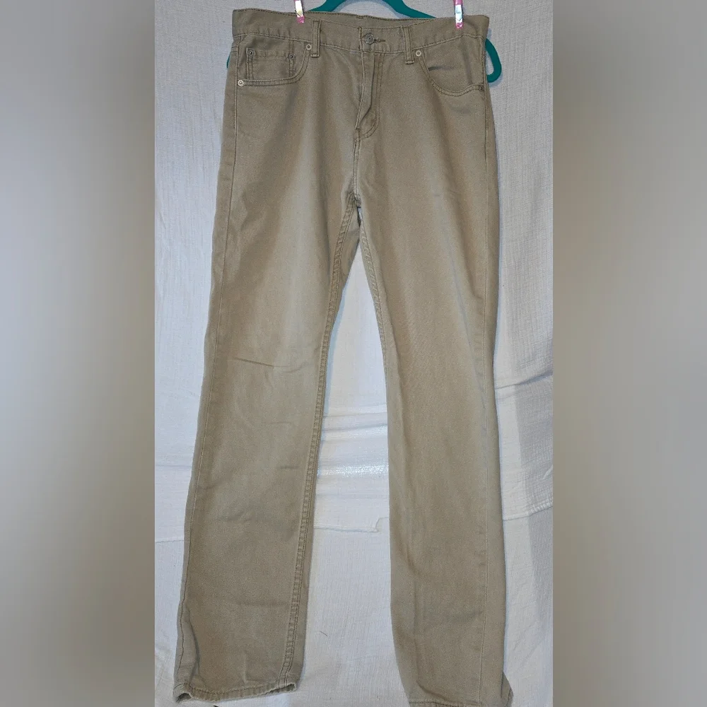 Men’s Levi’s 508 EUC Size 30x32 Khaki Soft Tan‎